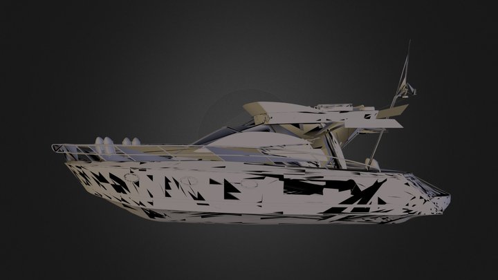 cruise boat.zip 3D Model