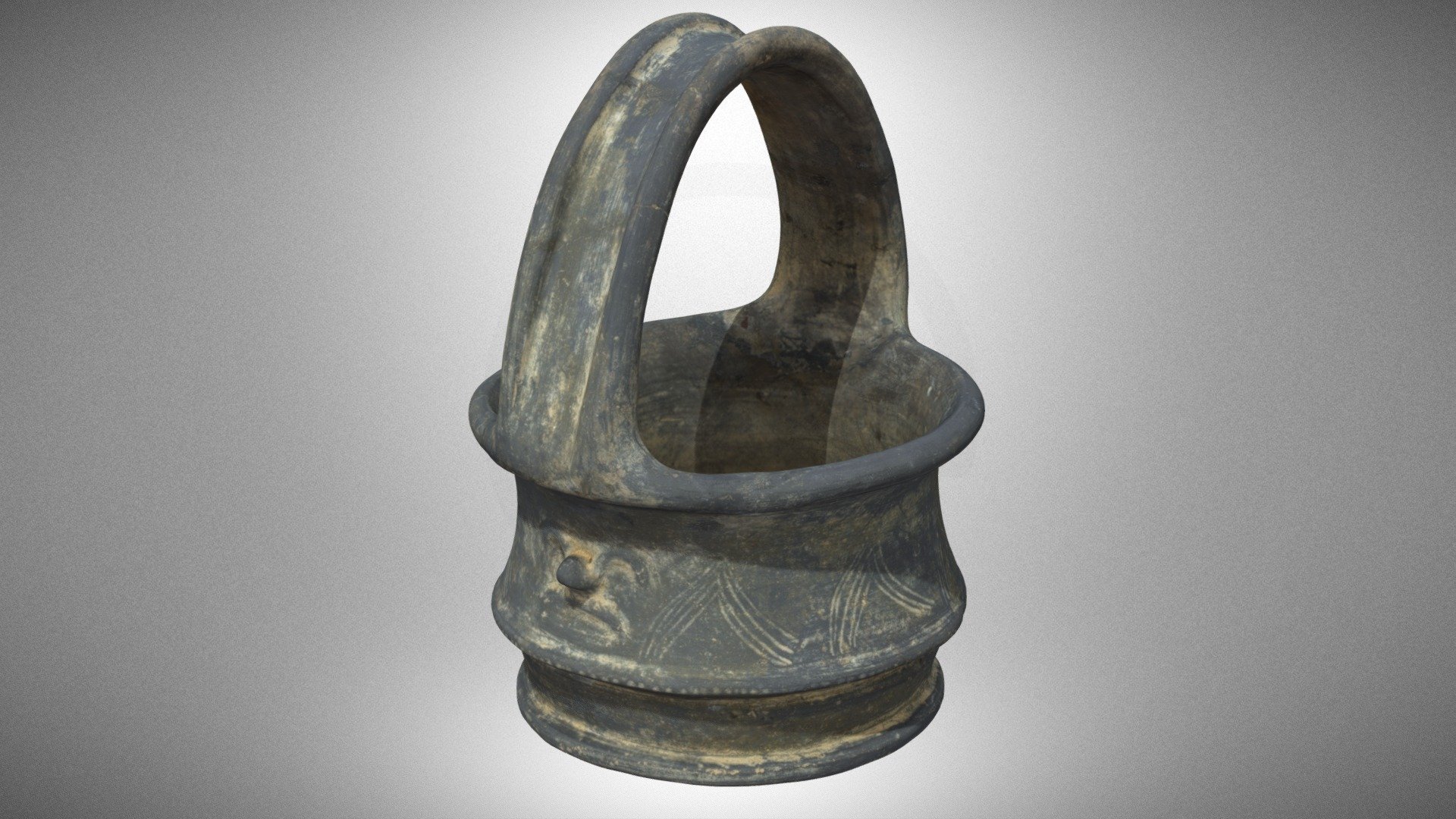 Tairona culture ceramic vessel — Sketchfab embed 3D viewer