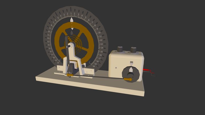 Pohl´s pendulum 3D Model
