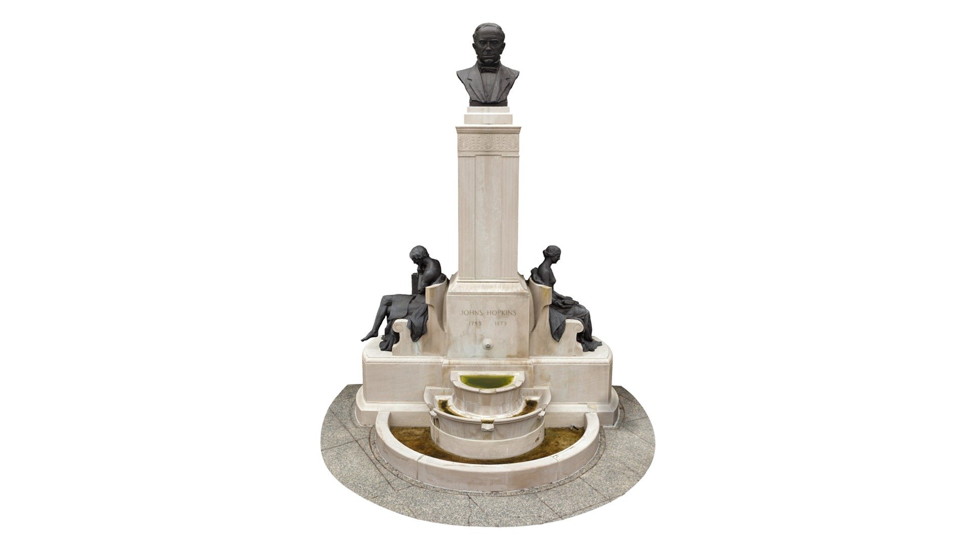 Johns Hopkins monument