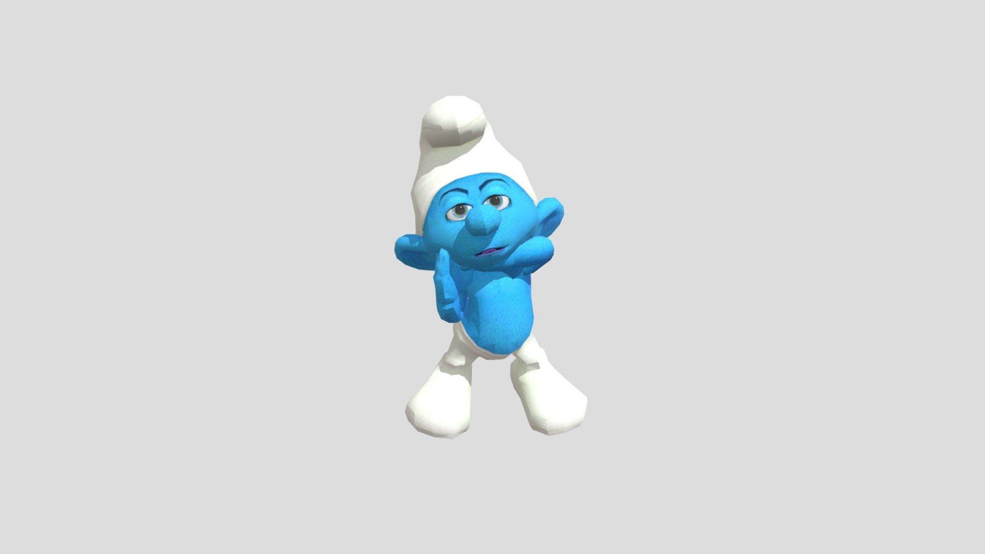 Grouchy Smurf Dancing