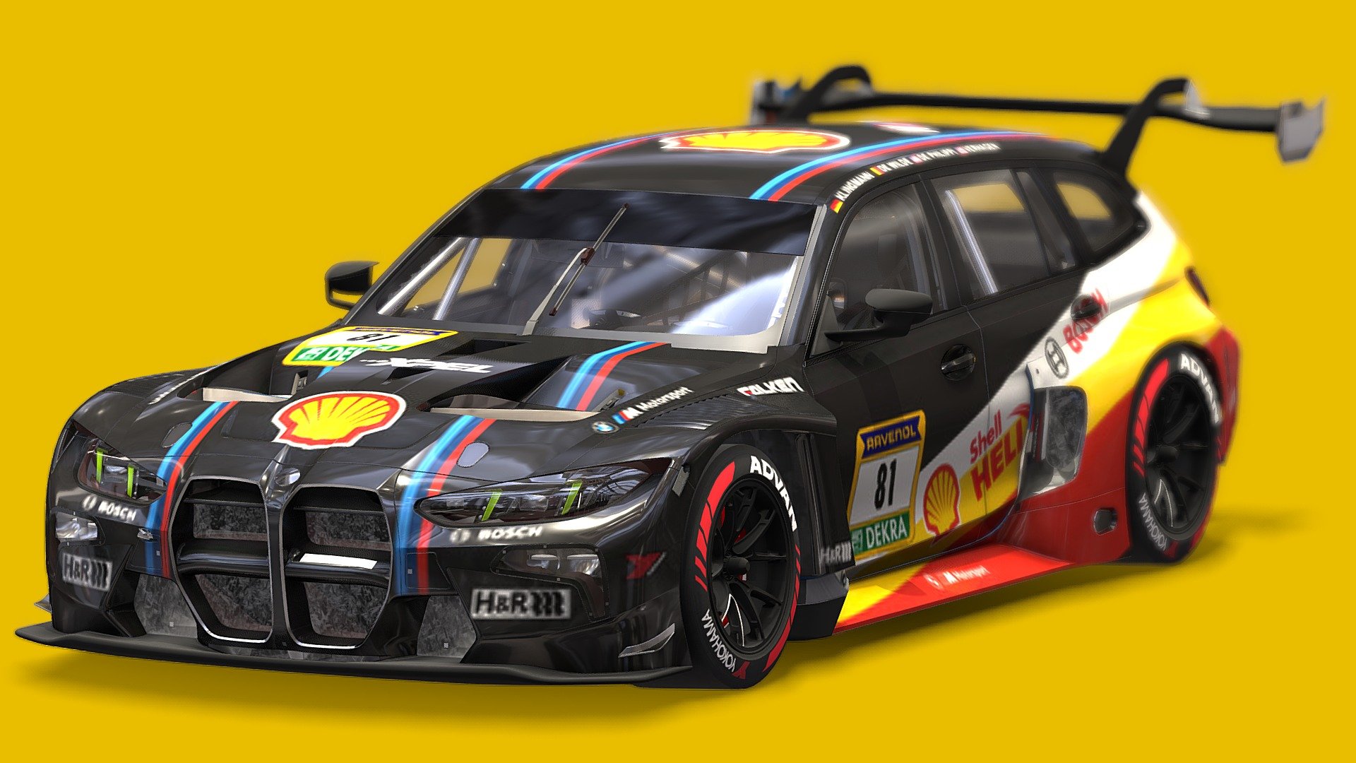 2026 BMW M3 Touring 24H Shell Helix - Download Free 3D model by Dave ...