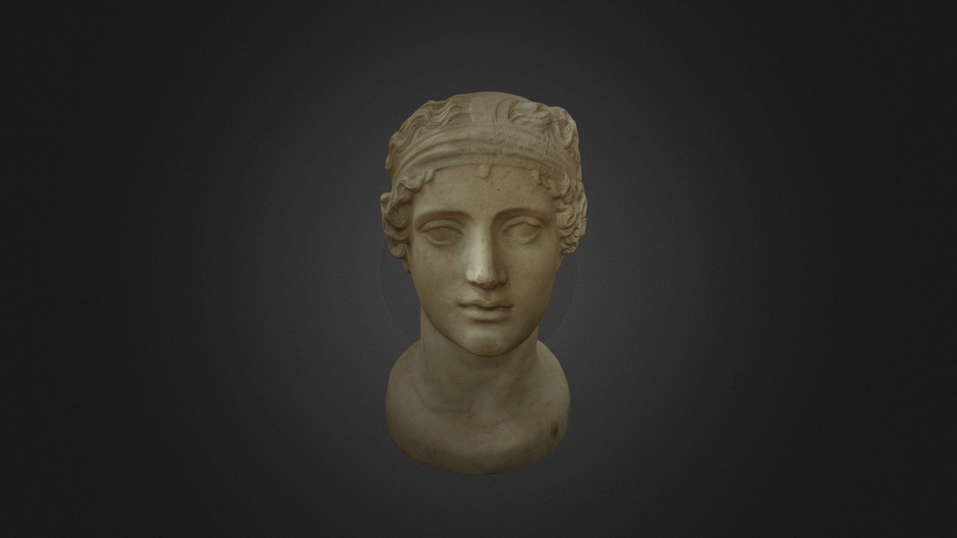 Testa di Afrodite/Saffo - 3D model by LADIRE - Laboratorio di Disegno e ...