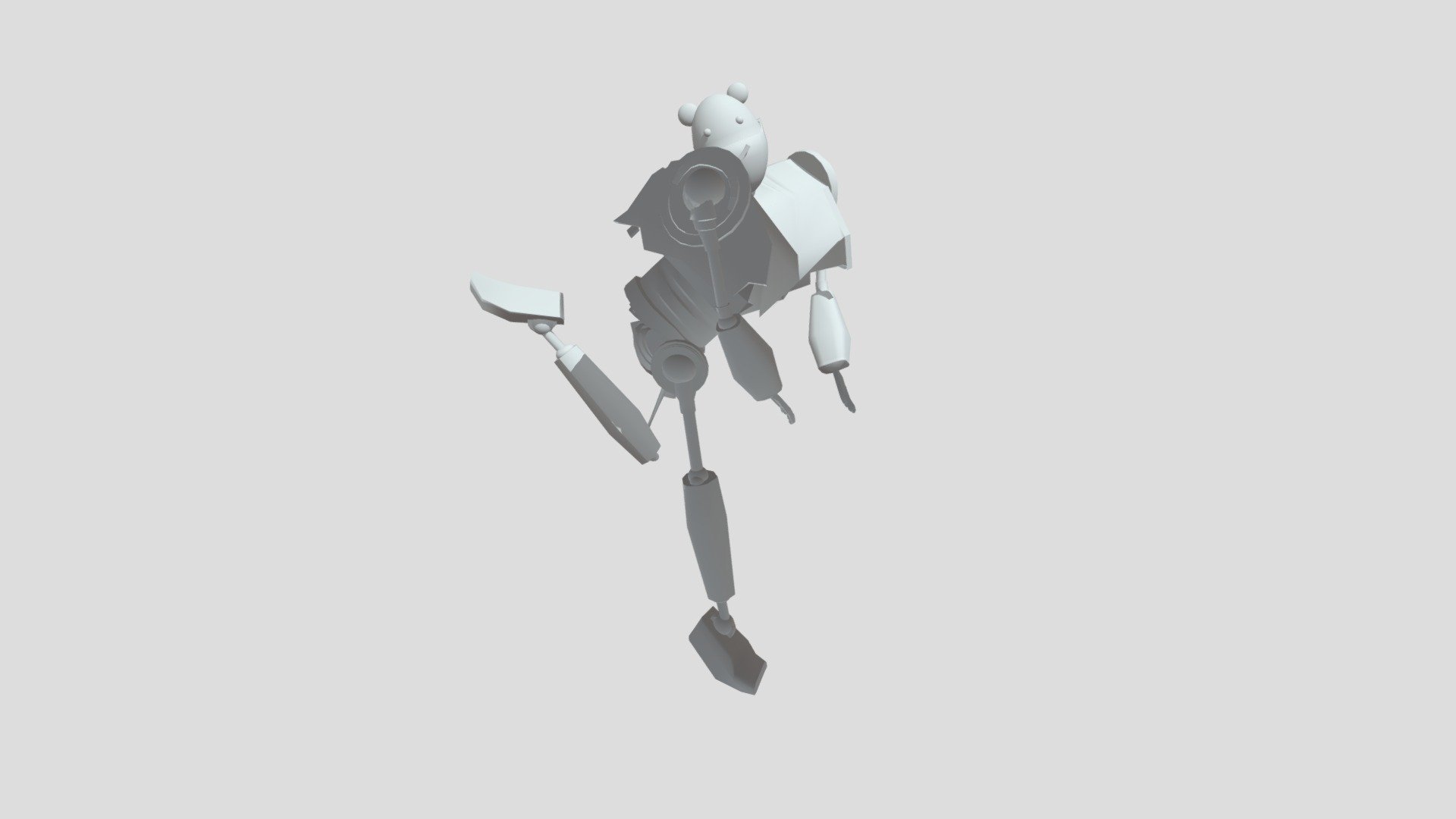 Pooh Bot - Female Standing Pose - 3D model by danetteokr03 [6829092 ...