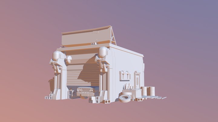Garage_LP 3D Model