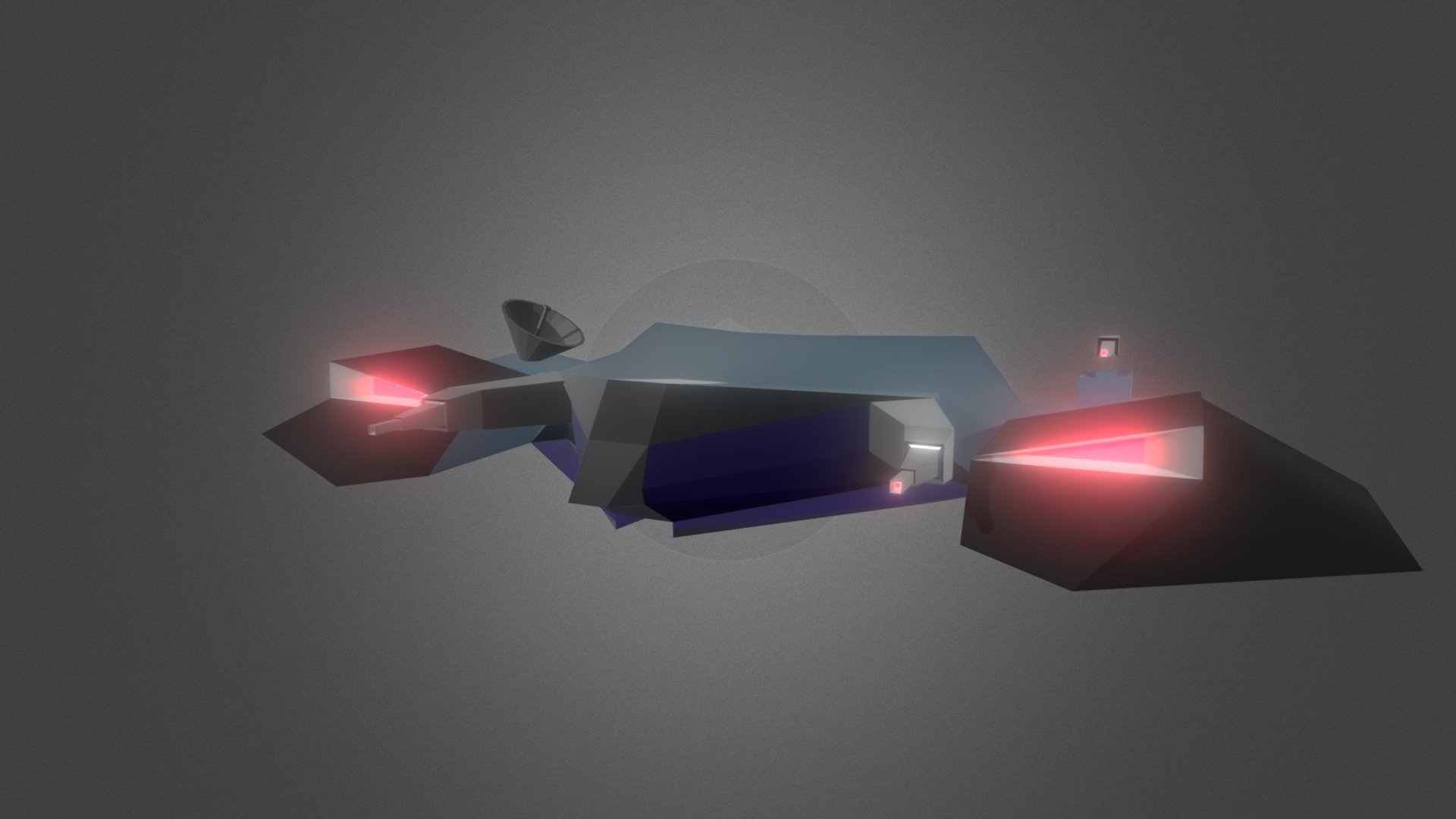 Low Poly Spaceship