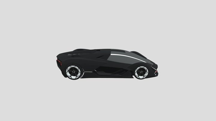 Lamborghini ferzor free 3D Model