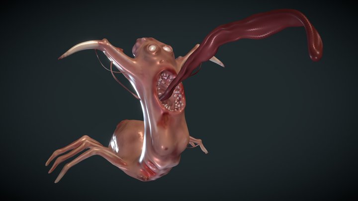 MONSTRE-SKETCHFAB 3D Model