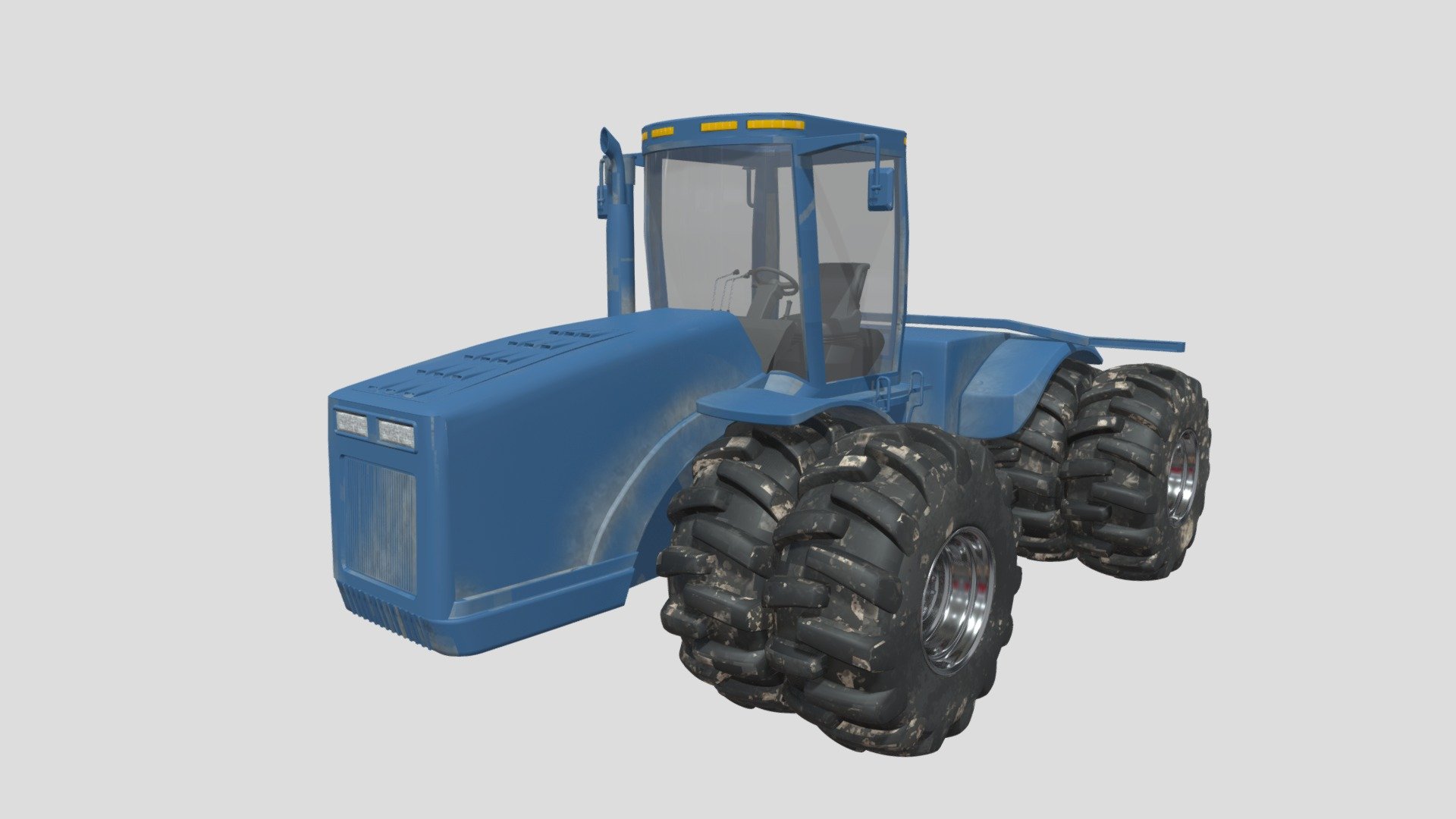 tractor - Buy Royalty Free 3D model by kakap649 [682a44c] - Sketchfab Store