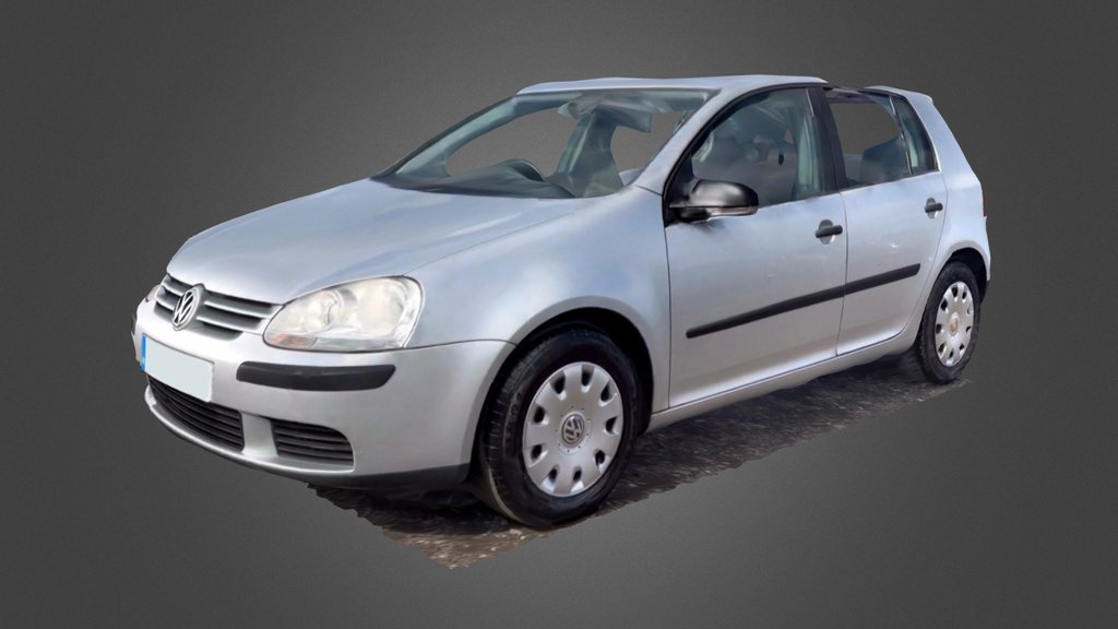 3D Scanned Volkswagen Golf Mk5 (2003) [Free]