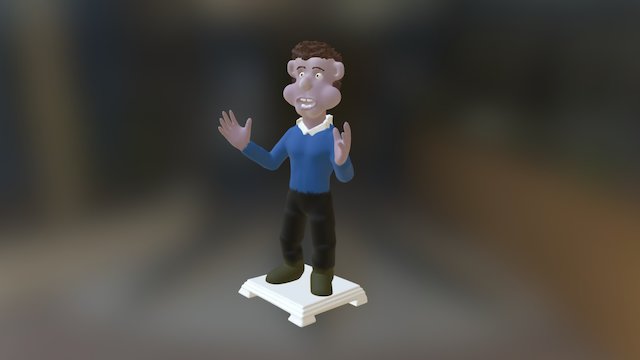 strangeman 3D Model