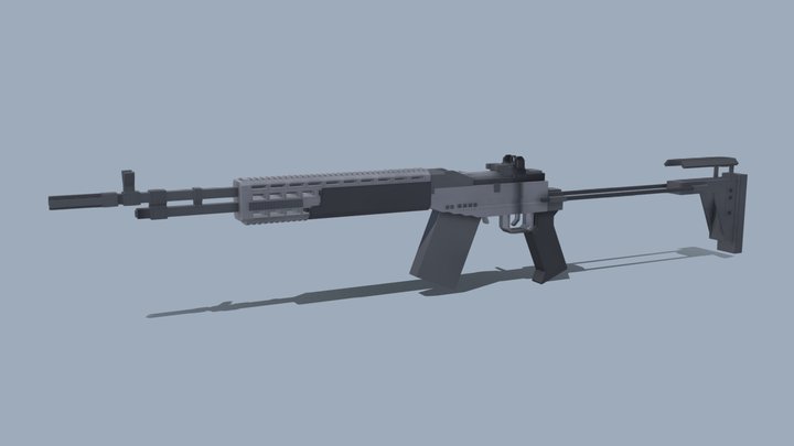 M14 (OLD MODEL) 3D Model