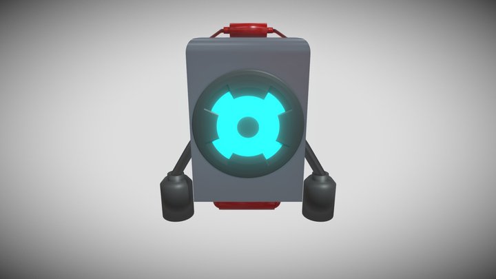 Jetpack Low Poly | Modern Jetpack 3D Model