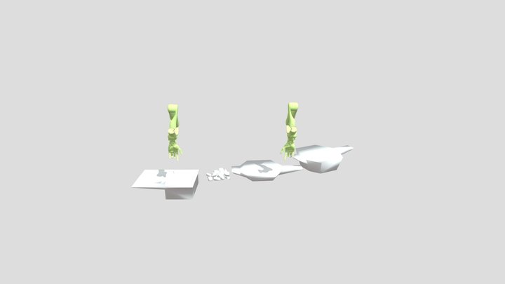 移动飞超3 食品加工区 – Modello 3D gratuito STL