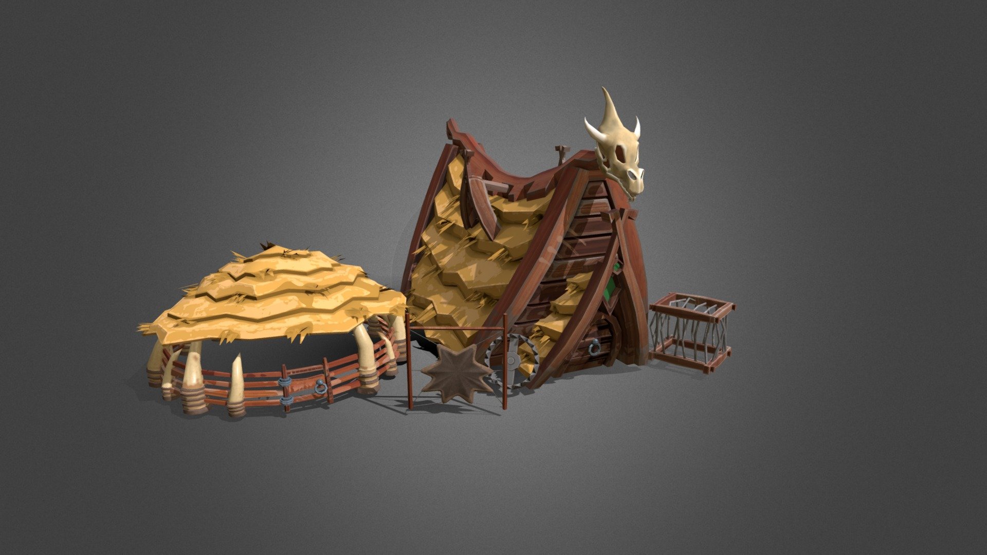 WizardPunk: Beastmaster's House - 3D model by Kayla Hill (@kaylahill ...