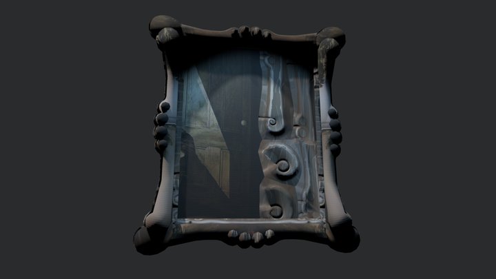 Painting B 3D Model