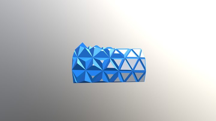 Asymetrical Tunnel 3D Model
