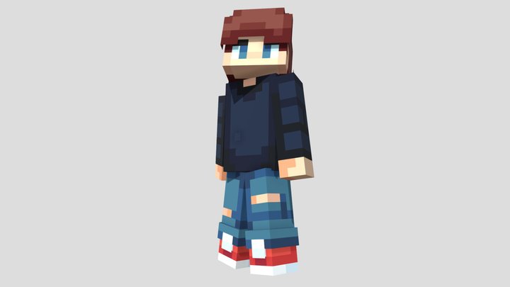 Parker looking at the Camera 3D Model