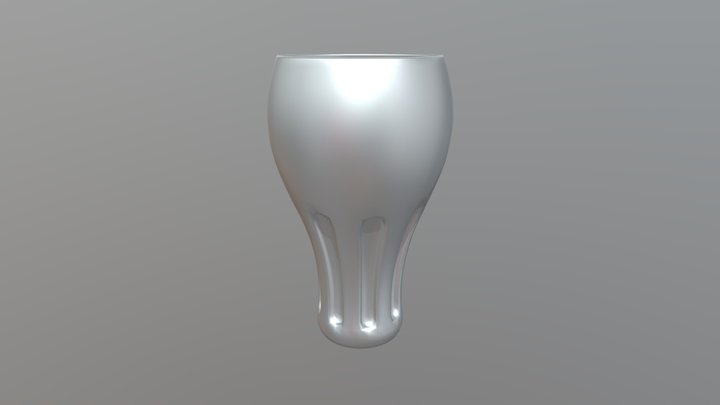 노말맵 (컵 알류미늄제질표현) 3D Model