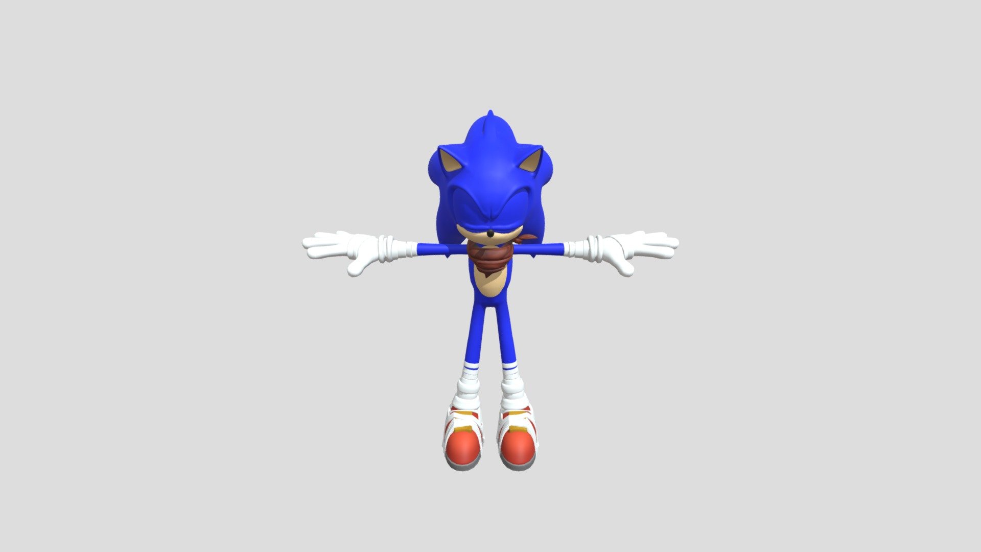 Sonic Boom- Sonic fixed - Download Free 3D model by superpietromaster ...