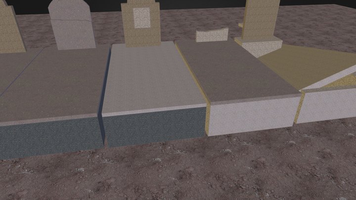 Tumbas 24 - 30 3D Model