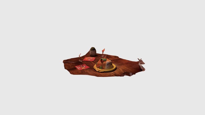 Gâteau 3D Model