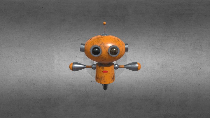 Small Robot 3D Model