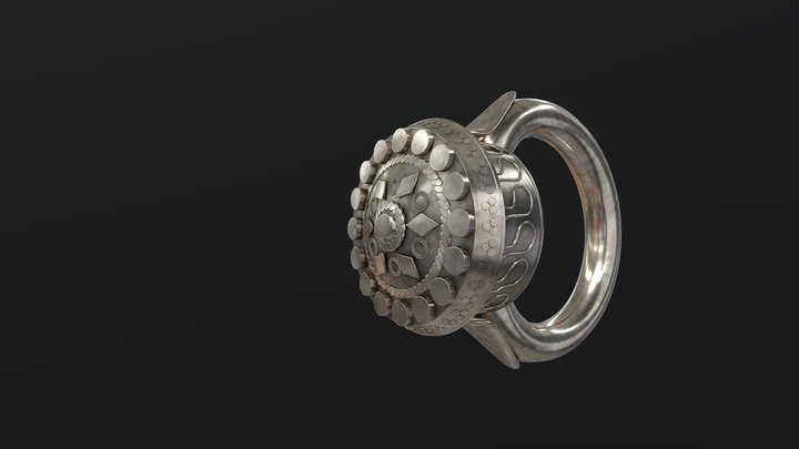 Ottoman Ring 3D Model