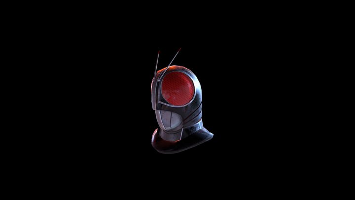 KAMEN RIDER BLACK RX 3D Model