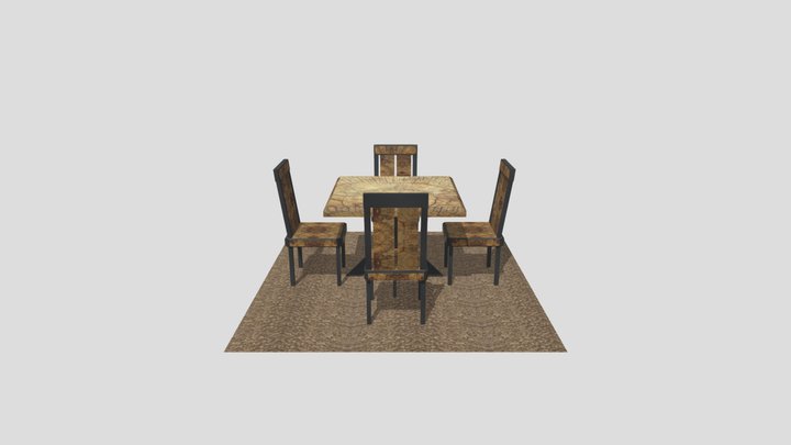 Dining Room 3D Model