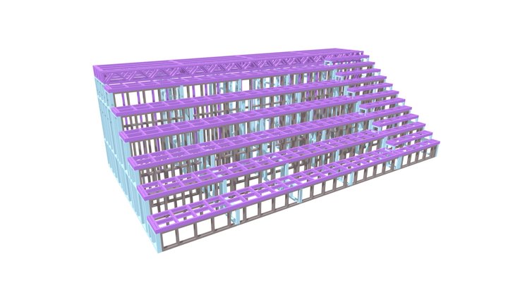 4131 - ARQUIBANCADA 3D Model