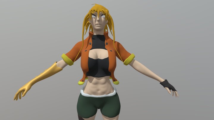 Yang Xiao Long 3.0 (Au Future Yang) Game Rez 3D Model
