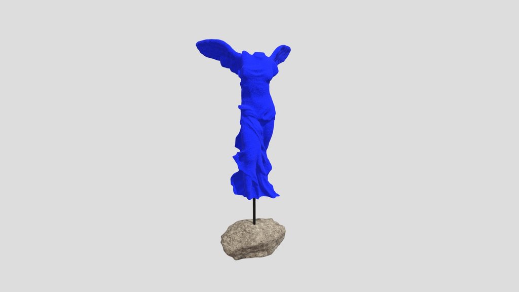 Blue Sculpture