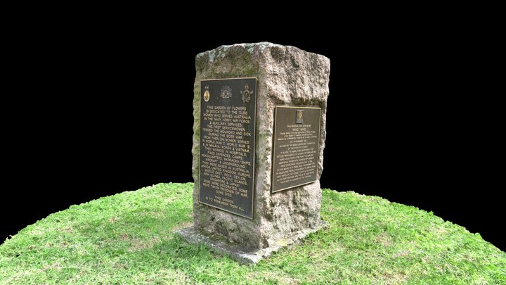 Melbourne Shrine of Remembrance - Women's Cairn 3D Model
