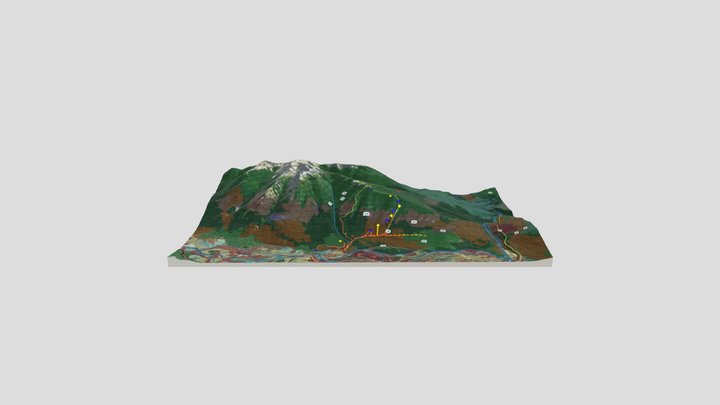 Trans Santa Elena 3D Model