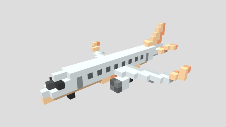 Embraer 175 3D Model