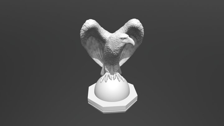 Civil War Eagle Revision 1 3D Model