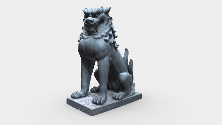 Komainu Kōyasan - 狛犬 高野山 3D Model