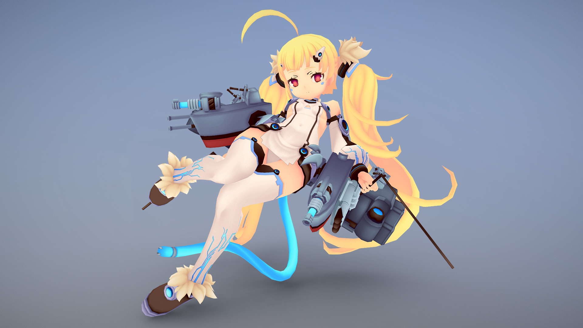 Eldridge Azurlane エルドリッジ アズールレーン 3d Model By 傘下 Kasamoto Kasamoto 67c4e