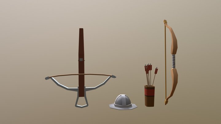 Low Poly Assets 3D Model