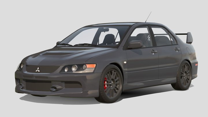 2006 Mitsubishi Lancer Evolution IX MR – Modelo 3D gratuito STL