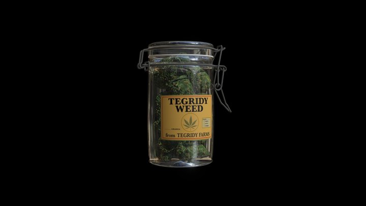 SOUTH PARK // Tegridy Weed from Tegridy Farms 3D Model