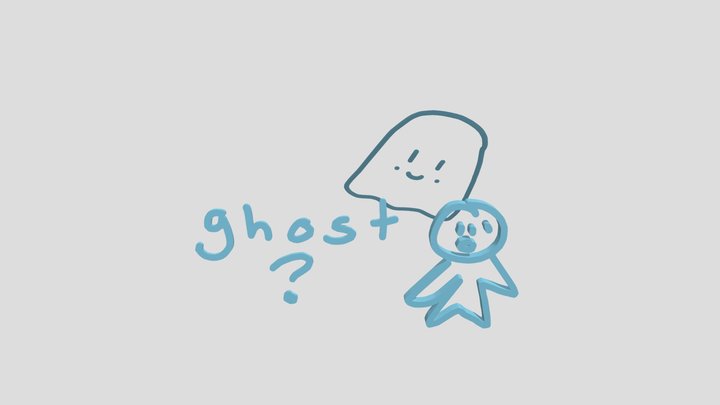 Just a Ghost :D 3D Model