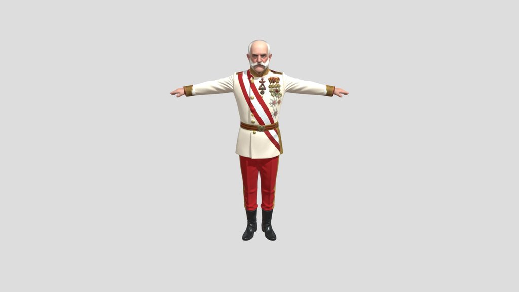 Kaiser Franz Joseph I of Austria – Full Body