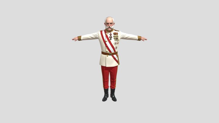 Kaiser Franz Joseph I of Austria – Full Body