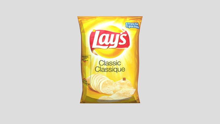 Lay's+Classic 3D Model
