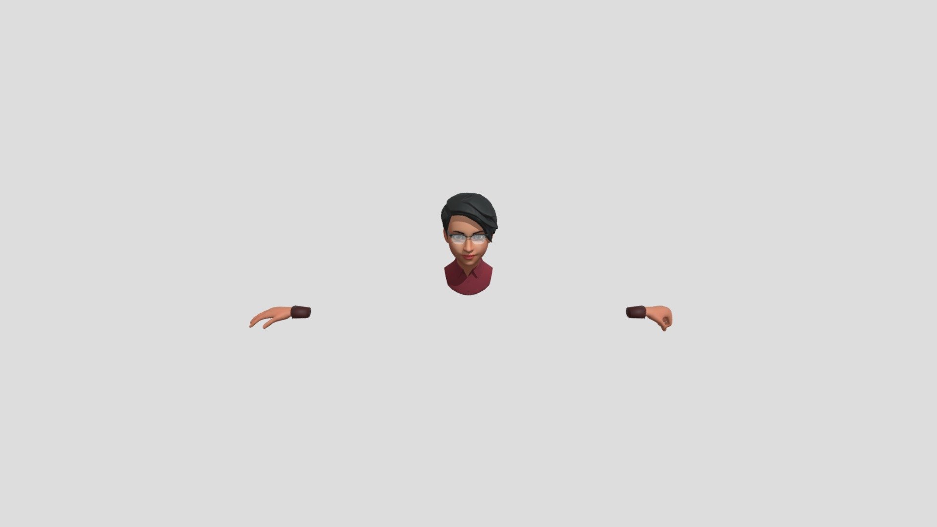 test character head