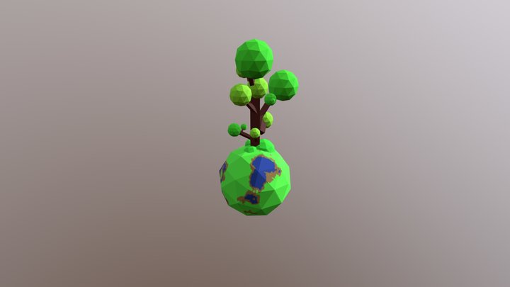 The Holy Tree Of The Icoshpere 3D Model