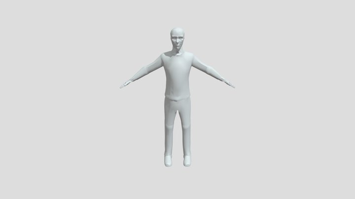 Human  Male Model 3D Model