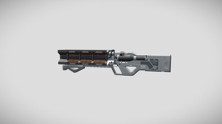 sc-fi gun 3D Model